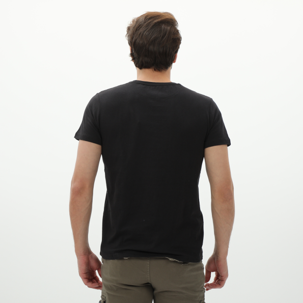 Ανδρικό t-shirt EXPLORER 2221102010 μαύρο
