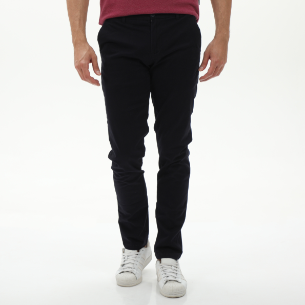 Ανδρικό chino παντελόνι MARTIN & CO 124-32-6500 μαύρο