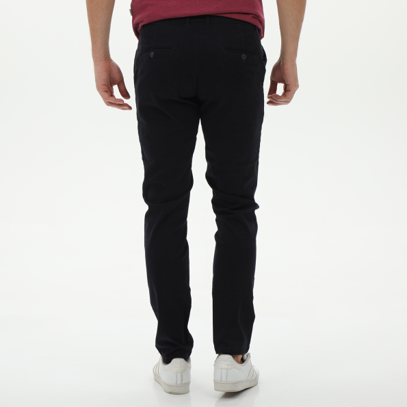 Ανδρικό chino παντελόνι MARTIN & CO 124-32-6500 μαύρο Ανδρικά