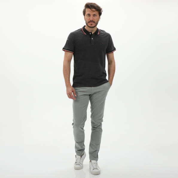 Ανδρικό chino παντελόνι MARTIN & CO 124-32-6500 γκρί Ανδρικά