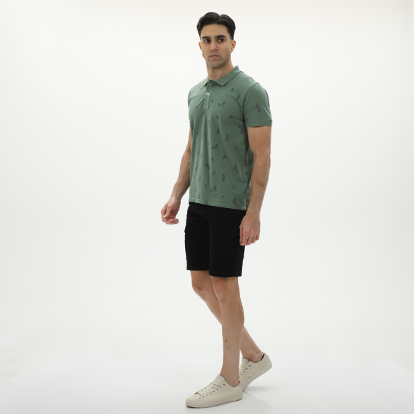 Ανδρική cargo βερμούδα VAN HIPSTER 72113 μαύρη Ανδρικά