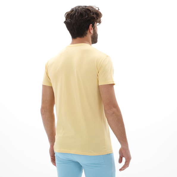 Ανδρικό t-shirt VAN HIPSTER 72120 κίτρινο Ανδρικά