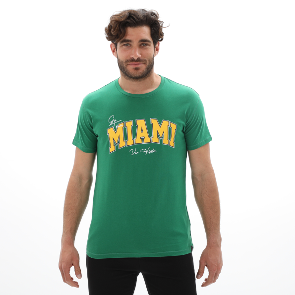 Ανδρικό t-shirt VAN HIPSTER 72129 πράσινο