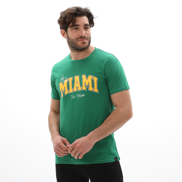Ανδρικό t-shirt VAN HIPSTER 72129 πράσινο Ανδρικά