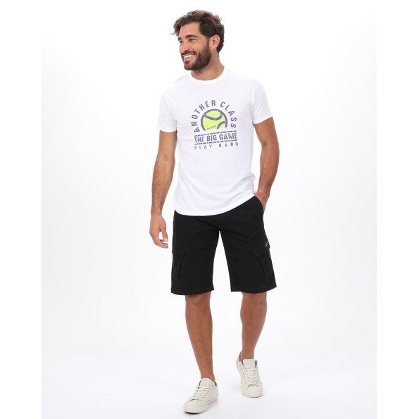 Ανδρικό t-shirt VAN HIPSTER 72132 λευκό Ανδρικά