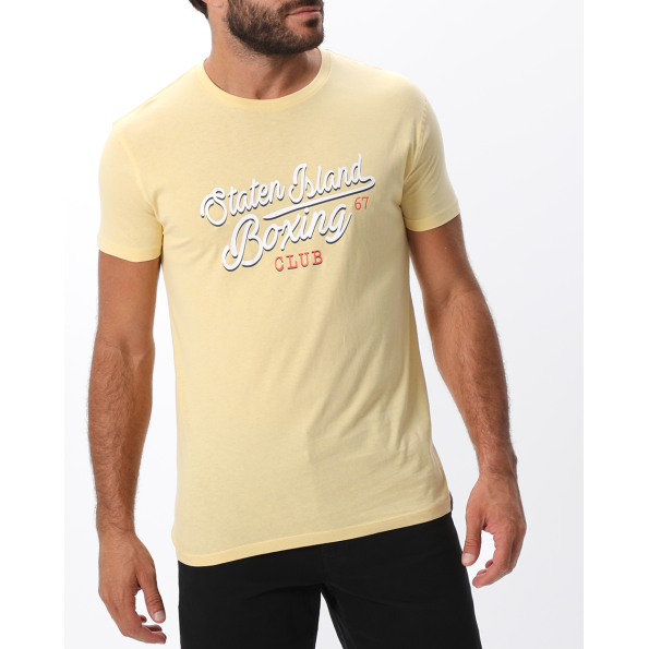 Ανδρικό t-shirt VAN HIPSTER 72138 κίτρινο