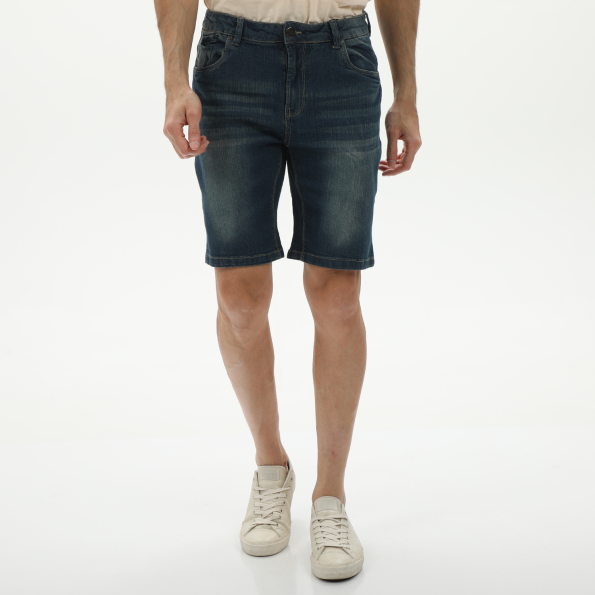 Ανδρική jean βερμούδα VAN HIPSTER 72169 μπλε