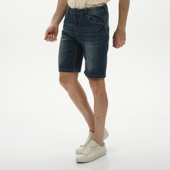Ανδρική jean βερμούδα VAN HIPSTER 72169 μπλε Ανδρικά