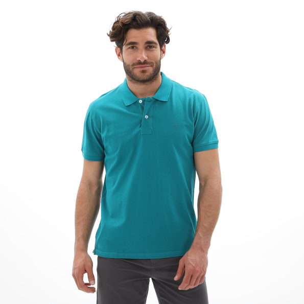 Ανδρική polo μπλούζα VAN HIPSTER 72250 πράσινη Ανδρικά