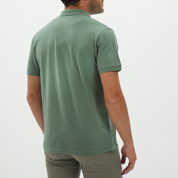 Ανδρική polo μπλούζα VAN HIPSTER 72250 πράσινη Ανδρικά
