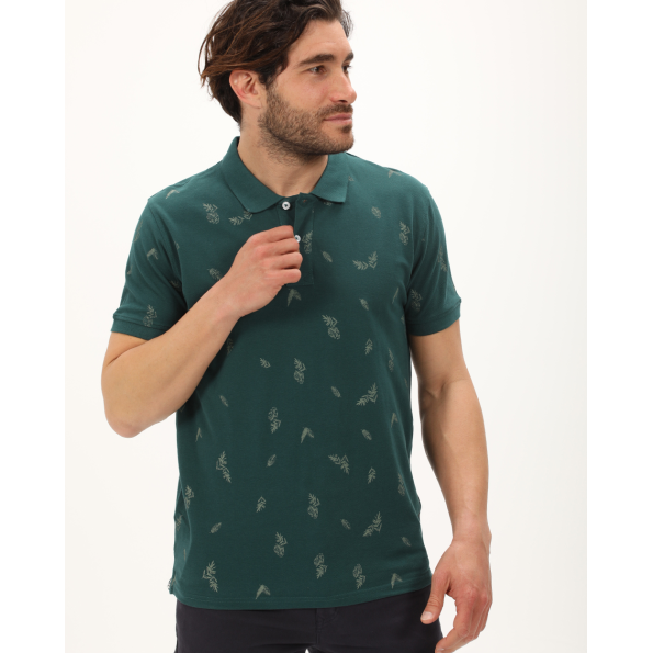 Aνδρική polo μπλούζα VAN HIPSTER 72251 πράσινη