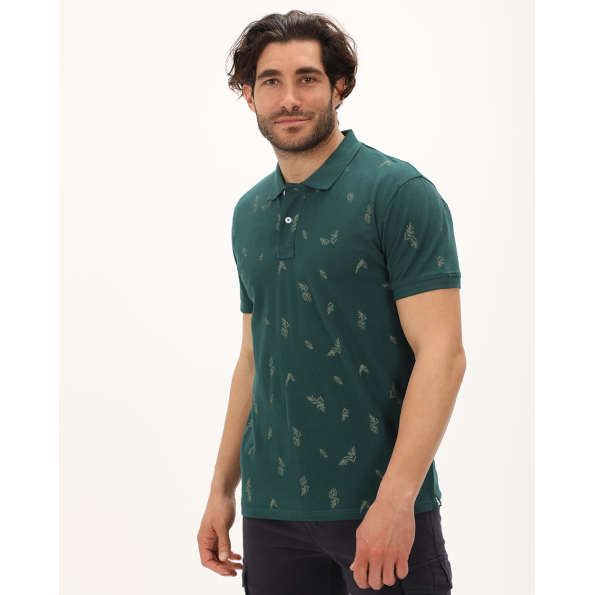 Aνδρική polo μπλούζα VAN HIPSTER 72251 πράσινη