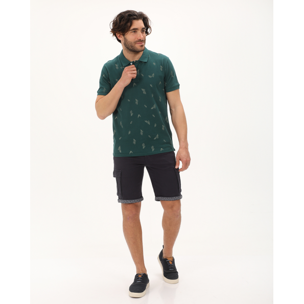 Aνδρική polo μπλούζα VAN HIPSTER 72251 πράσινη