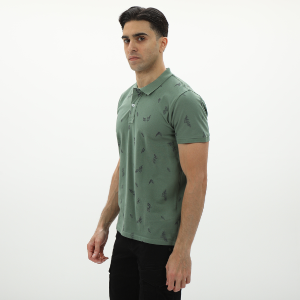 Ανδρική polo μπλούζα VAN HIPSTER 72251 χακί Ανδρικά