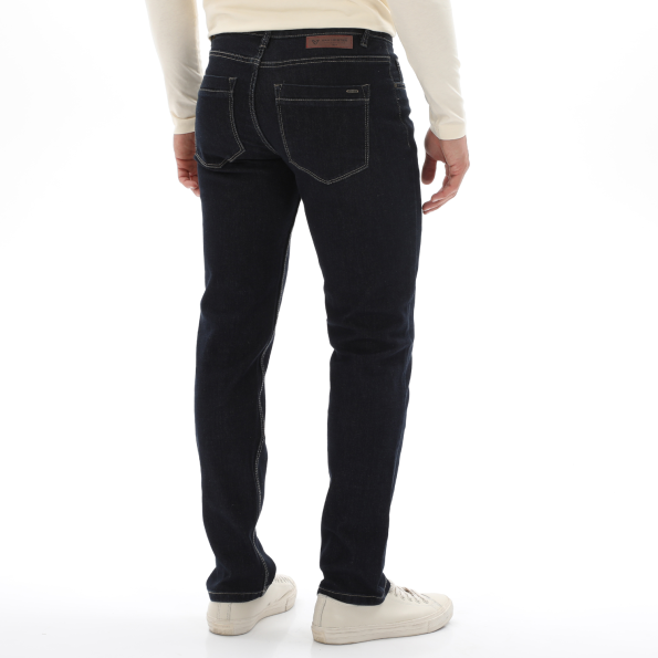 Ανδρικό jean παντελόνι VAN HIPSTER 72277 μπλε ναυτικό Ανδρικά