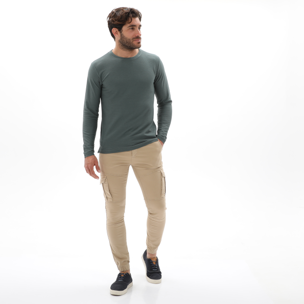 Ανδρικό παντελόνι cargo VAN HIPSTER 72034 μπεζ Ανδρικά