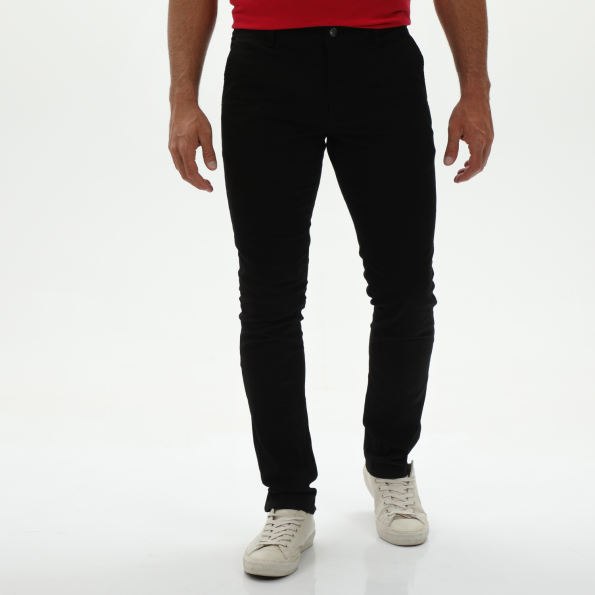 Ανδρικό chino παντελόνι VAN HIPSTER 72038 μαύρο