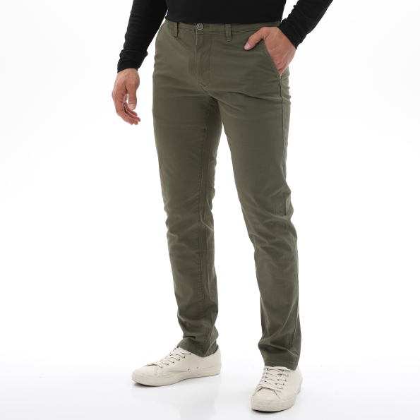 Ανδρικό chino παντελόνι VAN HIPSTER 72065 χακί Ανδρικά