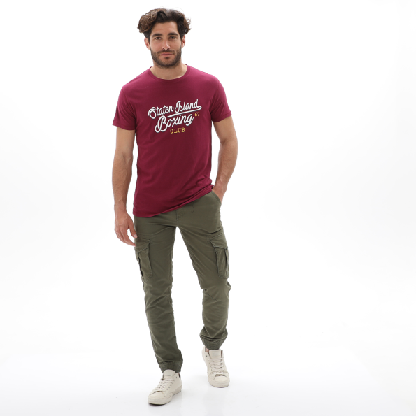 Ανδρικό cargo παντελόνι VAN HIPSTER 72110 χακί Ανδρικά