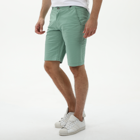 Ανδρική chino βερμούδα EXPLORER 2321107005 πράσινη