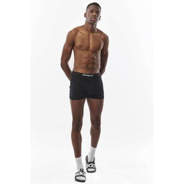 Ανδρικά εσώρουχα boxer σετ των 3 BODY ACTION 093303-01 μαύρα