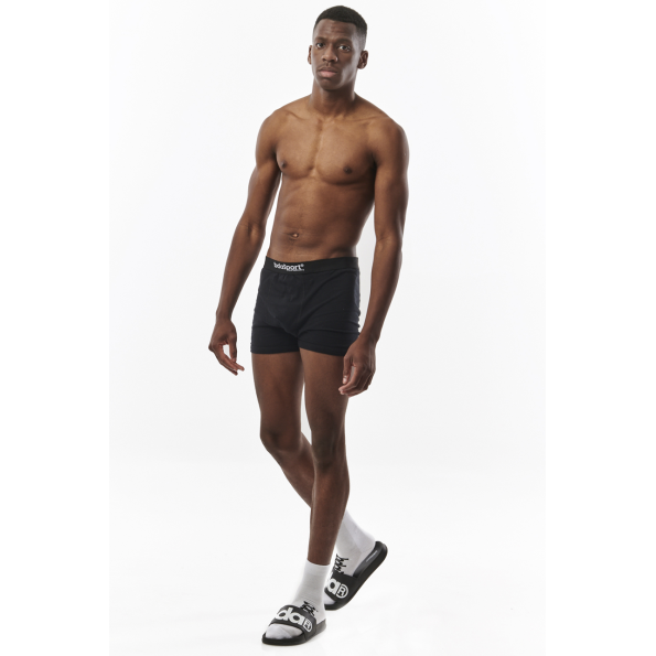 Ανδρικά εσώρουχα boxer σετ των 3 BODY ACTION 093303-01 μαύρα