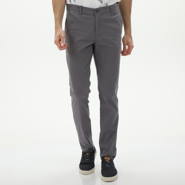 Ανδρικό chino παντελόνι VAN HIPSTER 72039 γκρι
