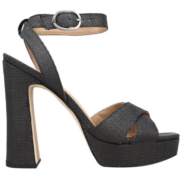Γυναικεία ψηλά πέδιλα SAM EDELMAN I6267L1001 KAYNA μαύρα