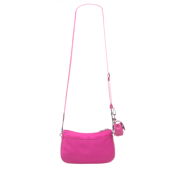 Γυναικεία τσάντα χιαστί MICHAEL KORS 32R3SJ6C8C JET SET φούξια Γυναικεία