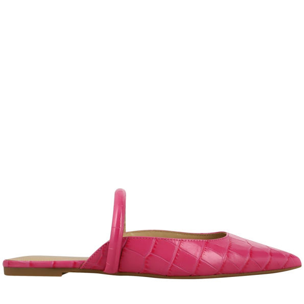 Γυναικεία flat mules MICHAEL KORS 40R3JSFP1E JESSA φούξια