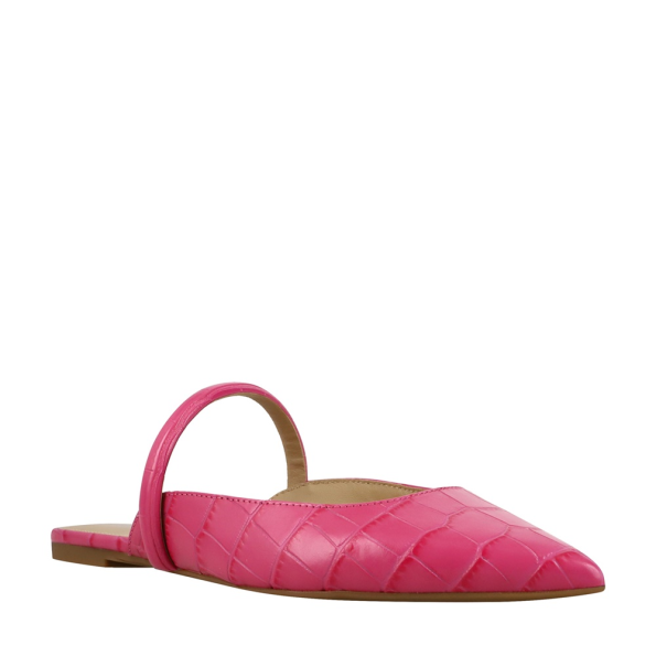 Γυναικεία flat mules MICHAEL KORS 40R3JSFP1E JESSA φούξια Γυναικεία