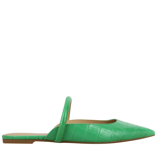 Γυναικεία flat mules MICHAEL KORS 40R3JSFP1E JESSA πράσινα