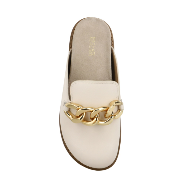 Γυναικεία slides MICHAEL KORS 40S2SCFP1L εκρού Γυναικεία