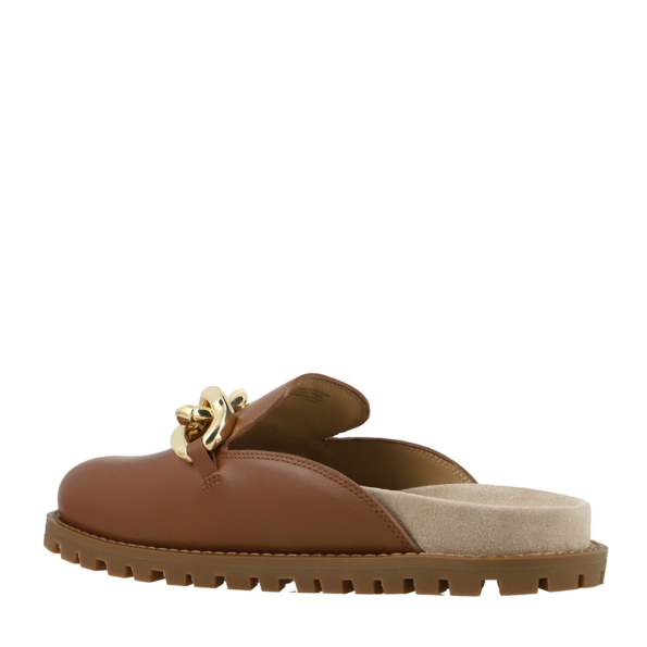 Γυναικεία slides MICHAEL KORS 40S2SCFP1L SCARLETT καφέ Γυναικεία