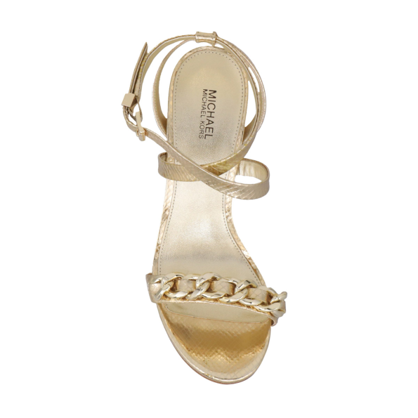 Γυναικεία πέδιλα MICHAEL KORS 40S3ASHS2M ASHA χρυσά Γυναικεία