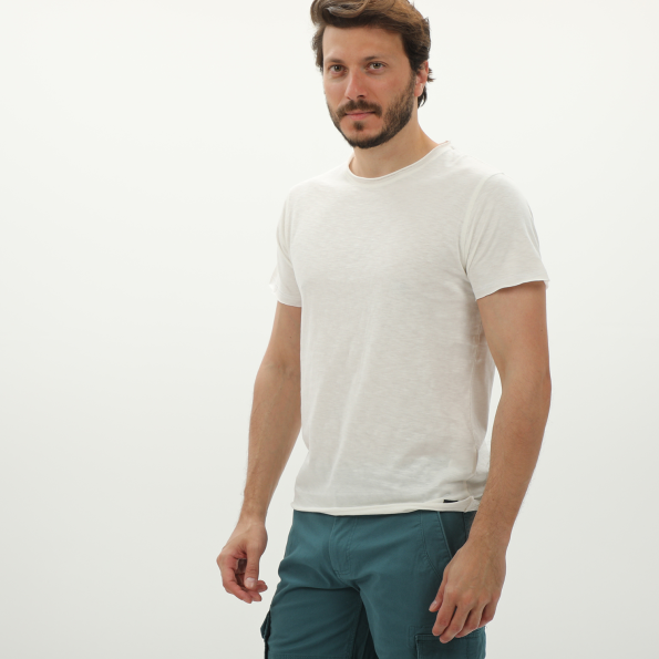 Ανδρικό t-shirt BATTERY 21241012 λευκό Ανδρικά