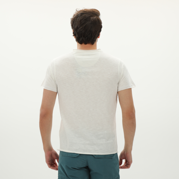 Ανδρικό t-shirt BATTERY 21241012 λευκό Ανδρικά