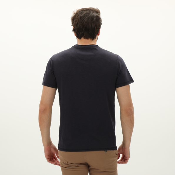 Ανδρικό t-shirt BATTERY 21241012 μπλε ναυτικό Ανδρικά