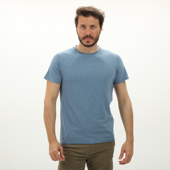 Ανδρικό t-shirt BATTERY 21241012 μπλε