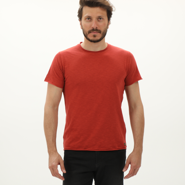Ανδρικό t-shirt BATTERY 21241012 κόκκινο