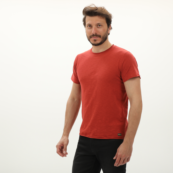 Ανδρικό t-shirt BATTERY 21241012 κόκκινο Ανδρικά
