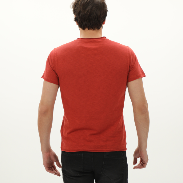 Ανδρικό t-shirt BATTERY 21241012 κόκκινο Ανδρικά