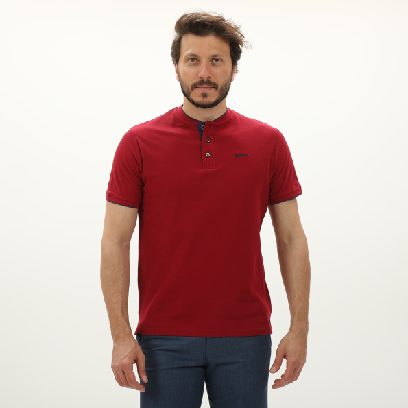 Ανδρικό t-shirt BATTERY 10241006 κόκκινο