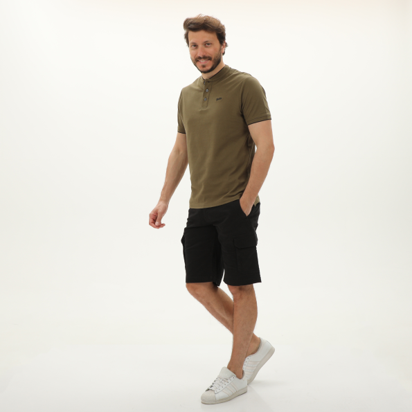 Ανδρικό t-shirt BATTERY 10241006 χακί Ανδρικά