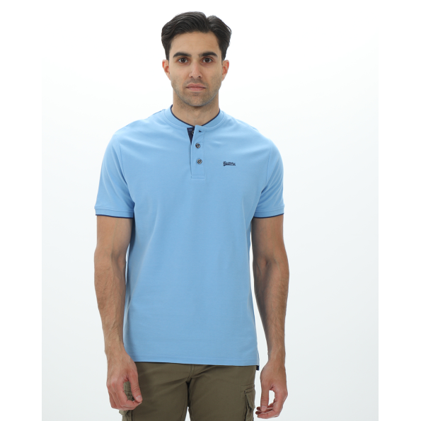 Ανδρικό t-shirt BATTERY 10241006 γαλάζιο