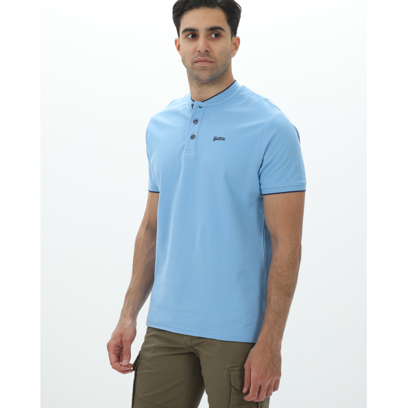 Ανδρικό t-shirt BATTERY 10241006 γαλάζιο Ανδρικά