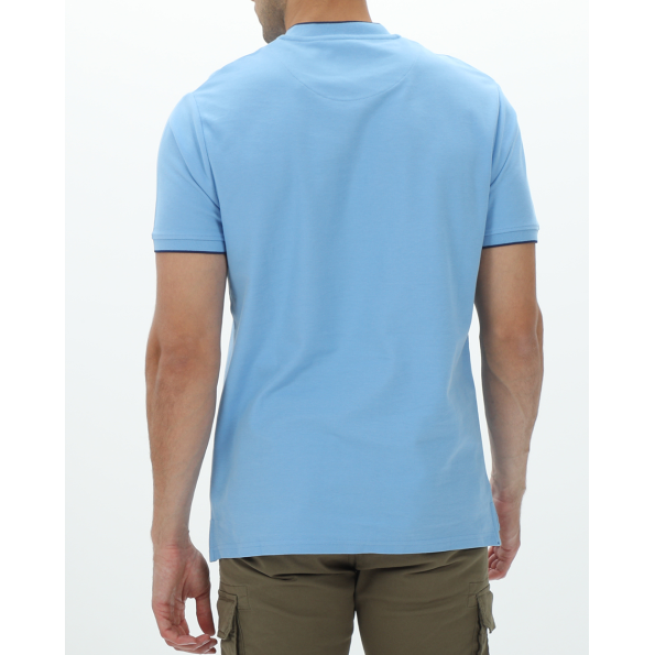 Ανδρικό t-shirt BATTERY 10241006 γαλάζιο Ανδρικά