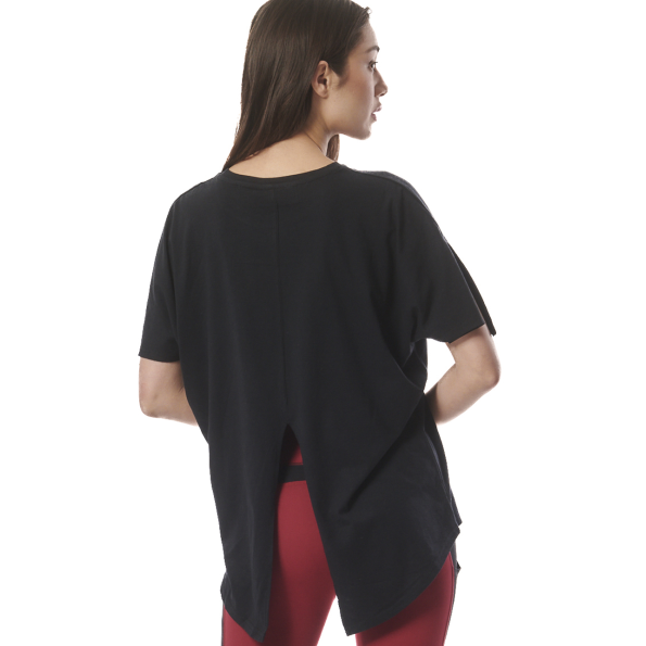 Γυναικείο t-shirt BODY ACTION 051424-01 μαύρο