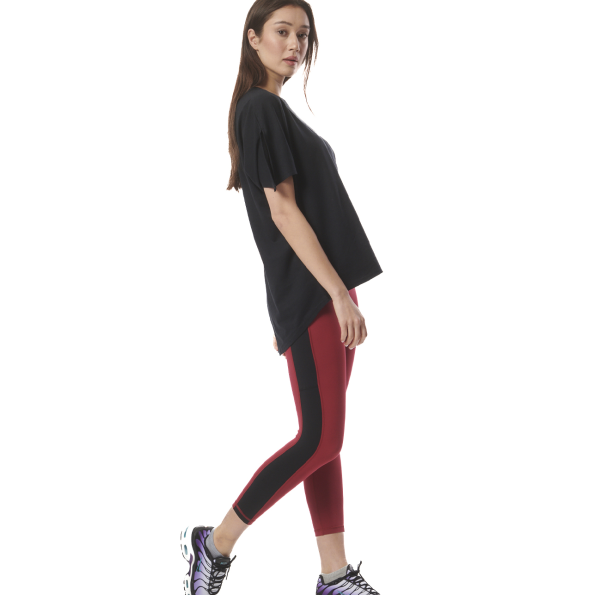 Γυναικείο t-shirt BODY ACTION 051424-01 μαύρο