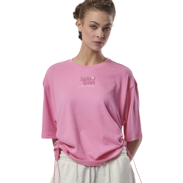 Γυναικείο t-shirt BODY ACTION 051426-01 ροζ